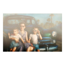 Americana - Car - The classic American vacation Stationery