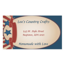 Americana Country Business Card Templates