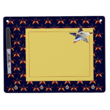 AMERICANA EAGLE DRY ERASE KEY HOLDER BOARD DRY ERASE WHITEBOARDS