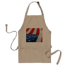 Americana - Flag - Stars and Stripes Aprons