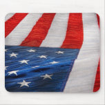 Americana - Flag - Stars and Stripes Mouse Pad