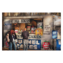 Americana - Hot dogs & Funnel cakes Personalized Stationery