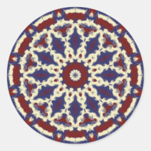 Americana Kaleidoscope Stickers
