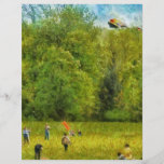 Americana - Let's go fly a kite Flyer Design