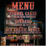 Americana - Menu photo sculptures