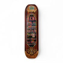Americana - Menu Skateboard
