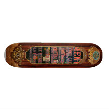 Americana - menu skateboards customisés