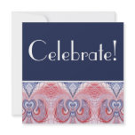 Americana Red White and Blue Invitation