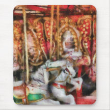Americana - The Carousel - Painted Mousepads