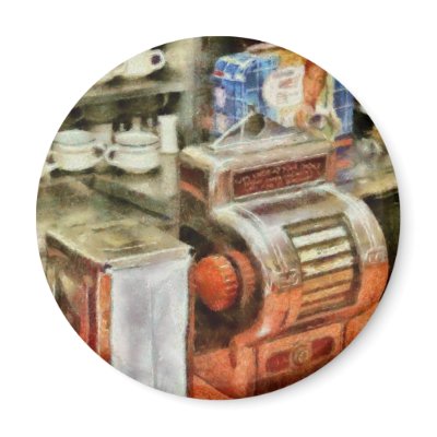 Americana - The Greasy Spoon Refrigerator Magnet by suburbanscenes