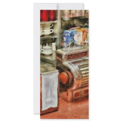 Americana - The Greasy Spoon Rack Card by suburbanscenes