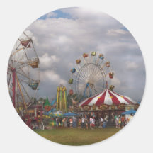 Americana - Travelling Carnival Sticker