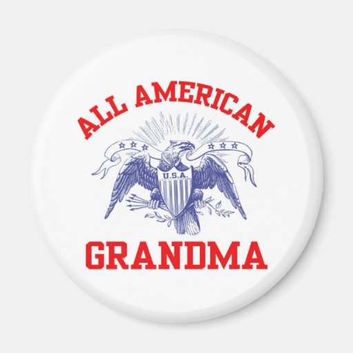 americangrandma fridge magnet