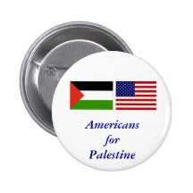 Americans for Palestine Pinback Buttons