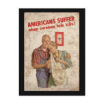 Americans Suffer When Careless Talk Kills Post Cards