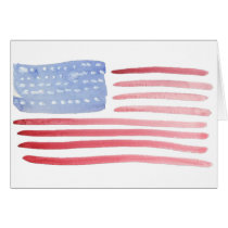 Americans USA Flag Cards