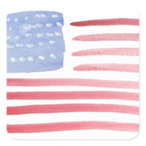 Americans USA Flag Stickers