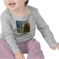 Americans Will Always Fight for Liberty - WWII T-shirts