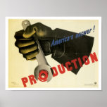 America's Answer! Production Poster