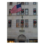 America's Flag Flying Proudly at Bergdorf's NYC Postcard