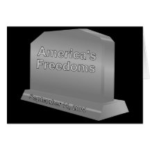 Americas Freedoms - Note Card