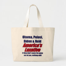 America's Laxative Canvas Bags
