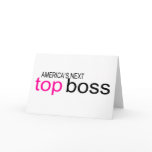 Americas Next Top Boss cards