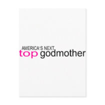 Americas Next Top Godmother Post Cards