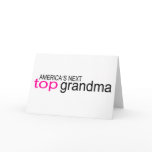 Americas Next Top Grandma Card
