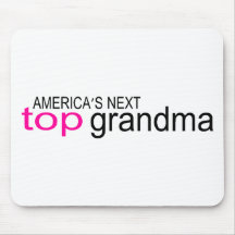 Americas Next Top Grandma Mouse Pads