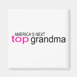 Americas Next Top Grandma Refrigerator Magnets