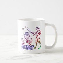 Americas Pastime Coffee Mugs