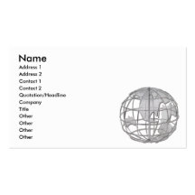 AmericasOnGlobe, Name, Address 1, Address 2, Co... Business Card