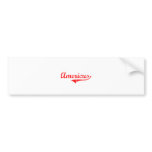 Americus Georgia Classic Design bumper stickers