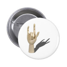 AmeslanILoveYou120710 Pinback Button
