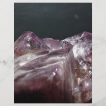Amethyst crystal custom flyer