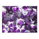 Amethyst Crystal Post Card
