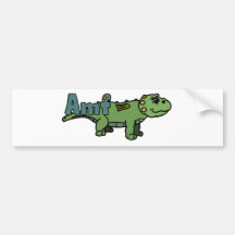 Amf (with name) bumper stickers