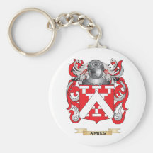 Amies Coat of Arms (Family Crest) Key Chains