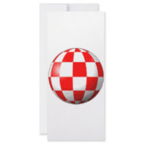 AMIGA BOING BALL CUSTOMIZED RACK CARD