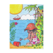 Amigas post card