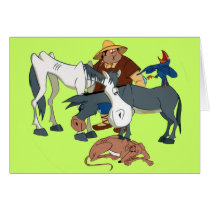 AMIGOS DE DON QUIJOTE - 400 Años - Cervantes Greeting Card