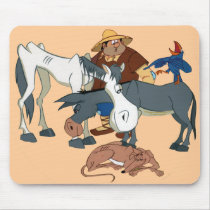 AMIGOS DE DON QUIJOTE - 400 Años - Cervantes Mouse Pad