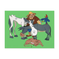 AMIGOS DE DON QUIJOTE - 400 Años - Cervantes Postcards