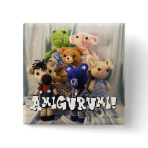 Amigurumi Friends Button