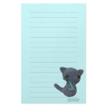 Amigurumi Kitten stationery