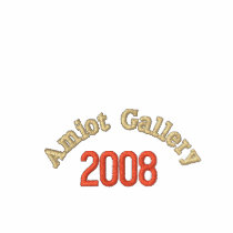 Amiot Gallery anniversary Women's Red T-shirt