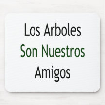 Amis de Nuestros de fils de visibilité directe Arb Tapis De Souris