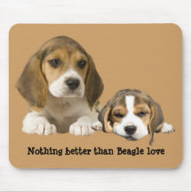 Amis Mousepad de beagle Tapis De Souris
