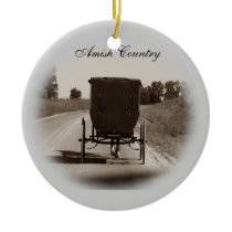 Amish Buggy Ornament